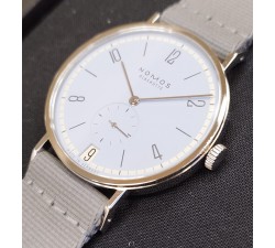 NOMOS Tangente 38 Date Frostblau 175 Limited Edition NEW 179.S23