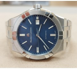 Maurice Lacroix AIKON 42 Blue Full Set Official Dealer AI6008-SS002-430-1