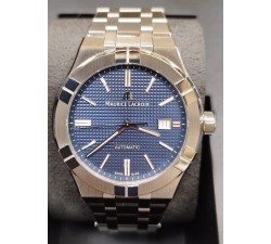 Maurice Lacroix AIKON 42 Blue Full Set Official Dealer AI6008-SS002-430-1