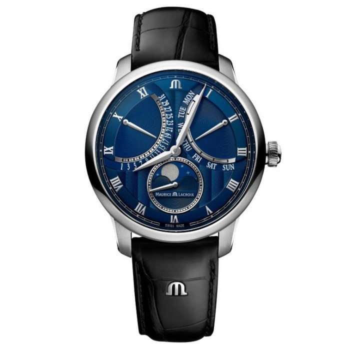 Maurice Lacroix Masterpiece Moonphase Retrograde 43 mm MP6608-SS001-410-1 Maurice Lacroix Masterpiece Moonphase Retrograde 43 mm MP6608-SS001-410-1
