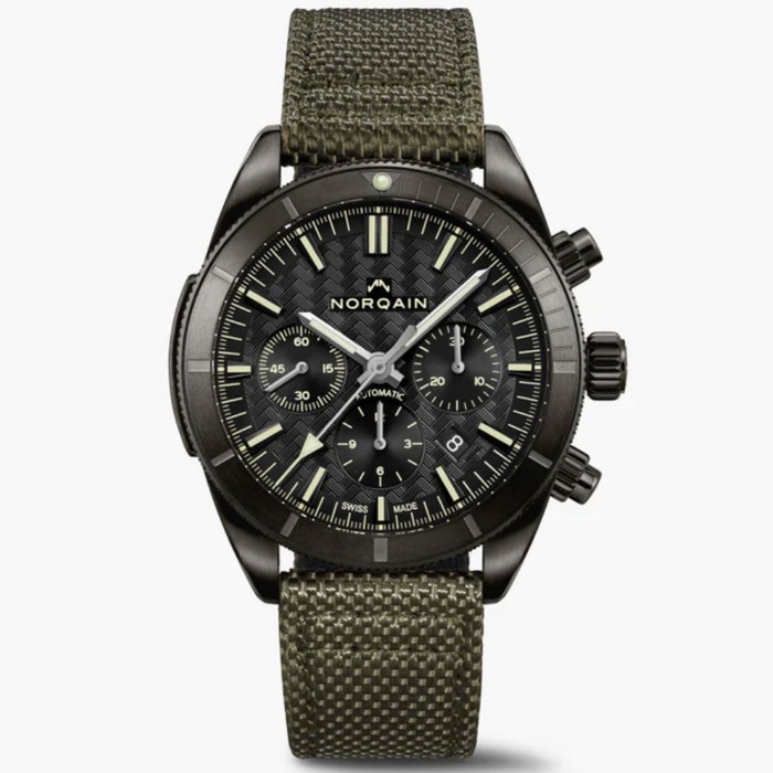 Norqain Adventure Sport Chrono 44 mm DLC Black Ref. N1200.19B01.B01 – Cronografo Automatico Swiss Made