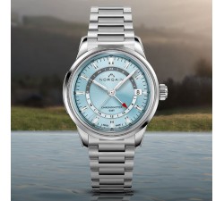 Norqain Freedom 60 GMT 40mm Ice Blue N2100.22S01.A01– Automatico COSC Manifattura