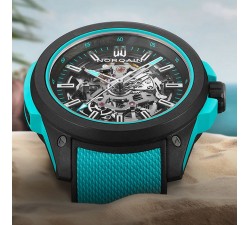 Norqain Independence Wild One Skeleton 42mm Turqoise NNQ3000QBQ1AS/B007