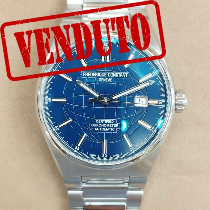 Frederique Constant Highlife Automatic COSC Blue double strap FC-303N4NH6B Frederique Constant Highlife Automatic COSC Blue double strap FC-303N4NH6B