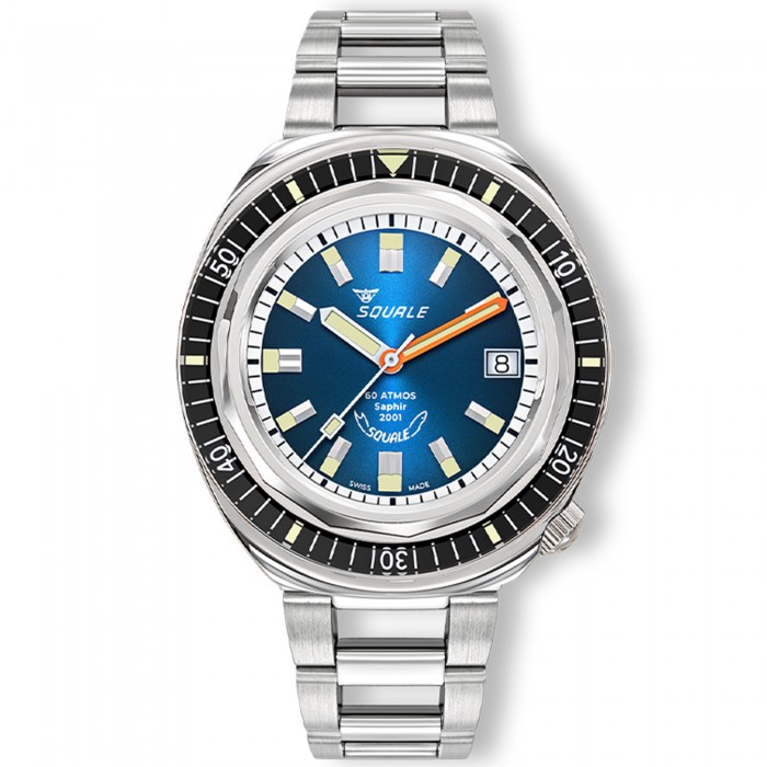 Squale 2001 Sunray Blue 2001BKBL.AC Squale 2001 Sunray Blue 2001BKBL.AC