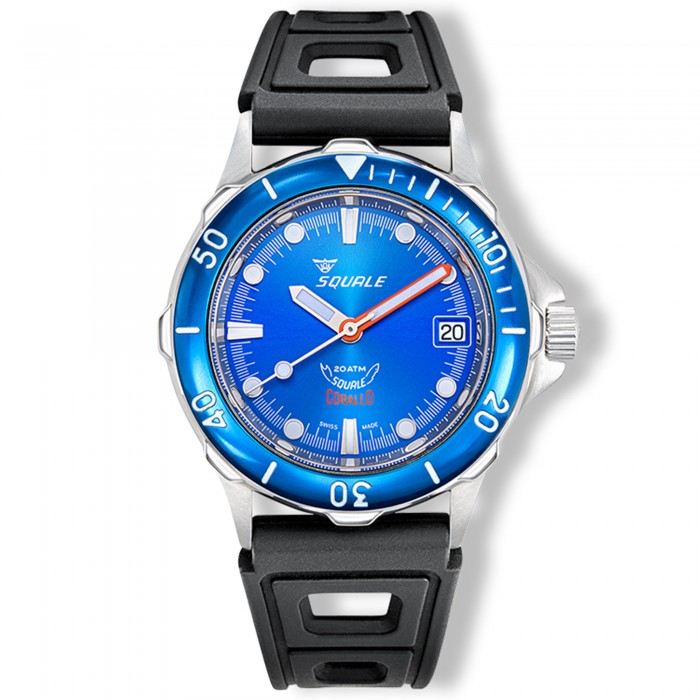 Squale Corallo NOS 2008 Blue CORALBLBL.RBK Squale Corallo NOS 2008 Blue CORALBLBL.RBK