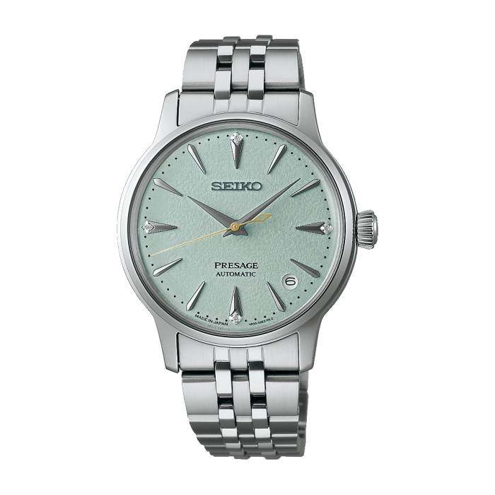 Seiko SRPL63J1 – Orologio Automatico Donna Presage Cocktail Frozen Mojito con Diamanti Seiko SRPL63J1 – Orologio Automatico Donna Presage Cocktail Frozen Mojito con Diamanti