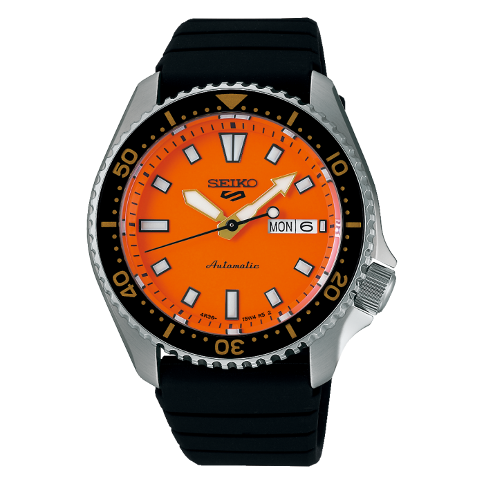 Seiko SRPL89K1 – Orologio Automatico Seiko 5 Sports SKX Style 42,5 mm Quadrante Arancione Seiko SRPL89K1 – Orologio Automatico Seiko 5 Sports SKX Style 42,5 mm Quadrante Arancione