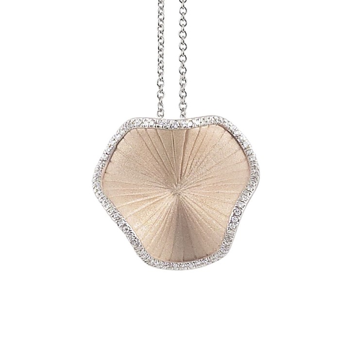 Pendente Sultana con diamanti in oro Natural Beige 18Kt GPE2359N Annamaria Cammilli Pendente Sultana con diamanti in oro Natural Beige 18Kt GPE2359N Annamaria Cammilli