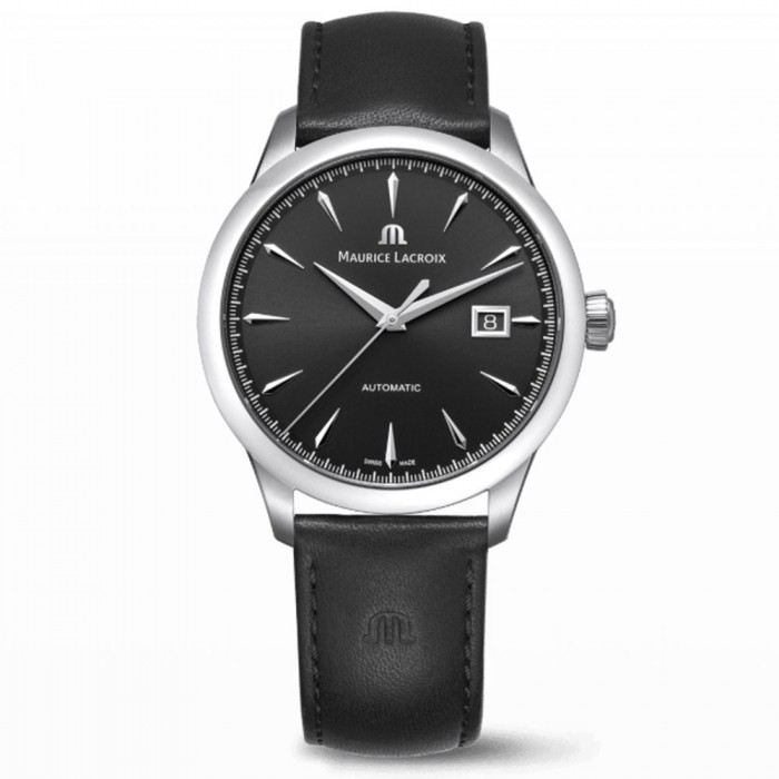 Maurice Lacroix 1975 Automatic 40 mm – Acciaio, Quadrante Nero – Ref. 756008-SS001-330-2 Maurice Lacroix 1975 Automatic 40 mm – Acciaio, Quadrante Nero – Ref. 756008-SS001-330-2