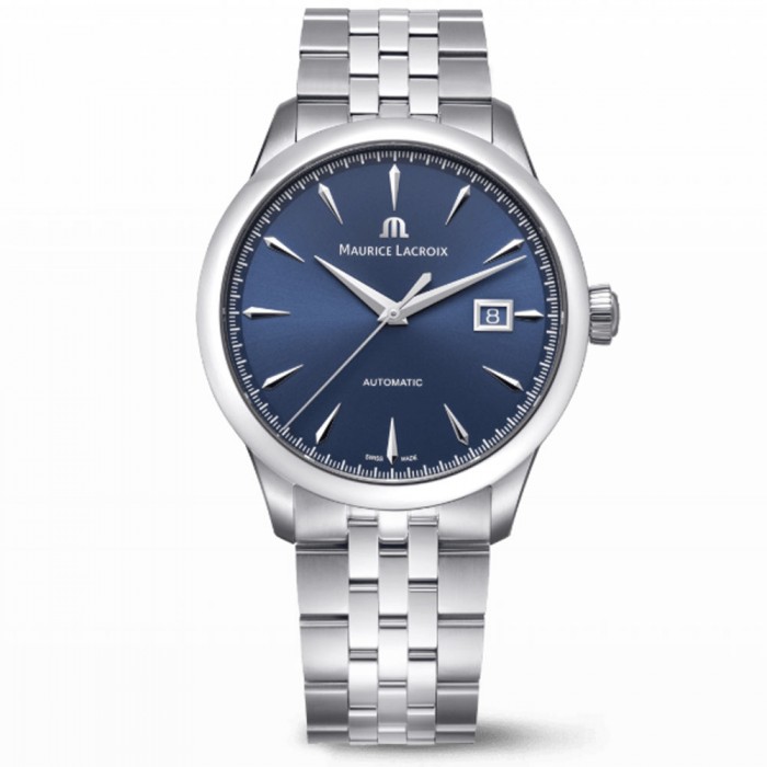 Maurice Lacroix 1975 Automatic 40 mm – Quadrante Blu, Acciaio – Ref. 756008-SS002-430-1 Maurice Lacroix 1975 Automatic 40 mm – Quadrante Blu, Acciaio – Ref. 756008-SS002-430-1