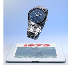 Maurice Lacroix 1975 Automatic 40 mm – Quadrante Blu, Acciaio – Ref. 756008-SS002-430-1