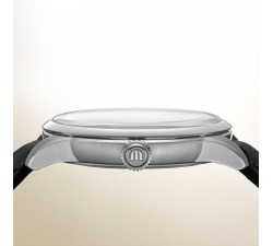 Maurice Lacroix 1975 Automatic Vagues du Jura GMT 40 mm – Acciaio – Ref. 756048-SS001-131-2