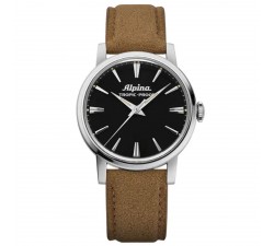 Alpina Heritage Tropic-Proof AL-480B2H6 quadrante nero 34 mm