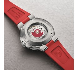 Oris Aquis Date Relief 43,5 mm – Quadrante Grigio, Cinturino Rosso 01 733 7789 4153-07 4 23 36FC