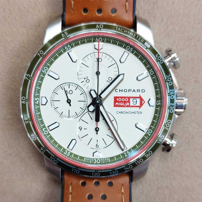 Chopard Mille Miglia GTS Chronograph Competitor Car 52 Race Edition 44 mm – Ref. 168585‑3004 (NOS) Chopard Mille Miglia GTS Chronograph Competitor Car 52 Race Edition 44 mm – Ref. 168585‑3004 (NOS)