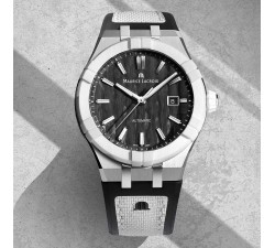 Maurice Lacroix AIKONIC Automatic 43 mm Black & White – Ref. AC6008-SSL70-330-2
