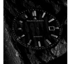 Maurice Lacroix AIKONIC Automatic 43 mm Black & Blue – Ref. AC6008-SSL40-330-4