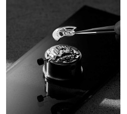 Maurice Lacroix AIKONIC Automatic 43 mm Black & Blue – Ref. AC6008-SSL40-330-4