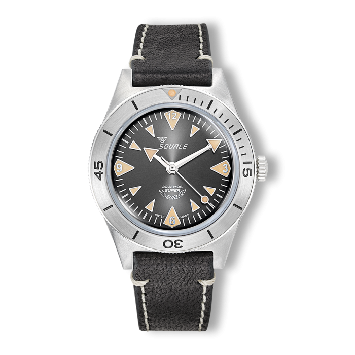 Squale Super‑Squale 38 mm Big Arrows – Ref. SUPERSSABK.PN
