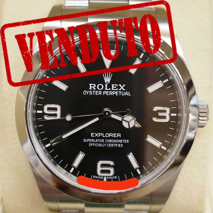 Rolex Explorer 39mm Full set 2018 214270 Rolex Explorer 39mm Full set 2018 214270