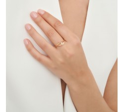 Anello Dune Assolo con diamanti in oro yellow sunrise 18Kt GAN3236U Annamaria Cammilli