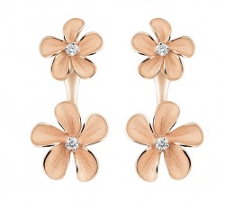orecchini Annamaria Cammilli Cherry Bloom GOR3769P oro Pink Champagne