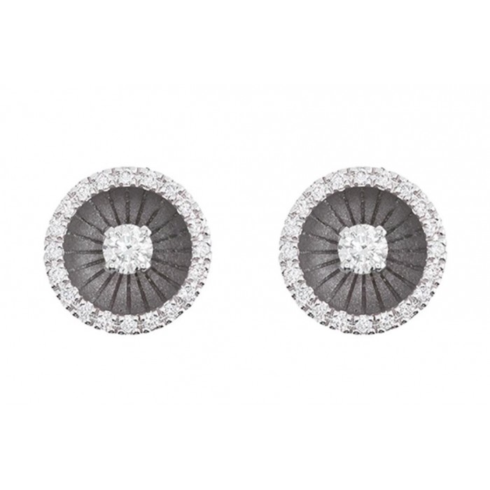 Orecchini Mystar con diamanti in oro black lava 18Kt GOR3831E Annamaria Cammilli Orecchini Mystar con diamanti in oro black lava 18Kt GOR3831E Annamaria Cammilli
