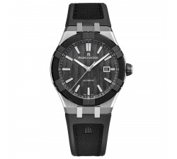 Maurice Lacroix Aikonic 43 mm quadrante carbonio con scatola del tempo