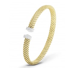 bracciale Piero Milano Rio M6100BB3 oro giallo,bianco e titanio