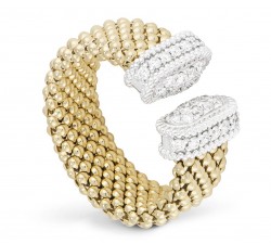 anello Piero Milano Rio M6087AB3/B oro stretch diamanti