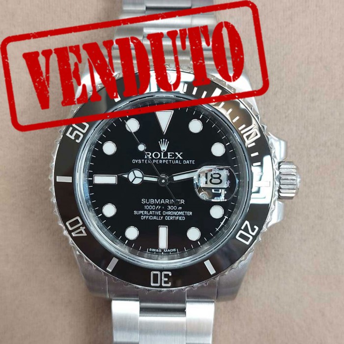 Rolex Submariner Date 40 mm – Ref. 116610LN (Secondo Polso – Scatola e Garanzia) Rolex Submariner Date 40 mm – Ref. 116610LN (Secondo Polso – Scatola e Garanzia)
