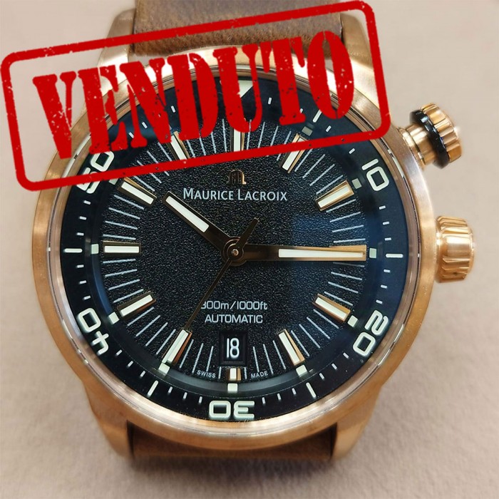 Maurice Lacroix Pontos S Diver Bronze Ref. PT6248-BRZ01-330-3 – Secondo Polso con Garanzia Maurice Lacroix Pontos S Diver Bronze Ref. PT6248-BRZ01-330-3 – Secondo Polso con Garanzia