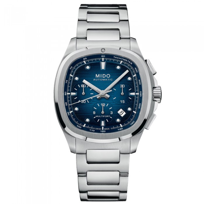 Mido Multifort TV Chronograph M049.527.11.041.00 – Orologio Automatico con doppio cinturino