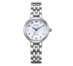Citizen EM0990-81A orologio donna Eco-Drive acciaio quadrante madreperla vetro zaffiro 27,7mm