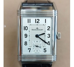 Jaeger-LeCoultre Reverso Classic Duo Face Ref. Q2458420 quadrante argentato