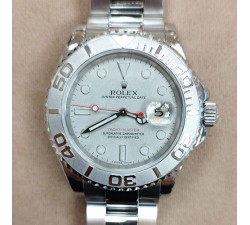 Rolex Yacht-Master 40 Ref. 16622 acciaio e platino vista frontale