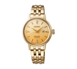 Seiko Presage SRE018J1 quadrante giallo sfumato vista frontale