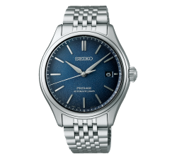 Seiko Presage SPB525J1 quadrante blu Ai iro vista frontale