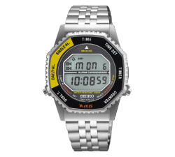 Seiko SMGG17P1 quadrante digitale vista frontale