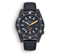 Squale T-183 Forged Carbon Orange vista frontale
