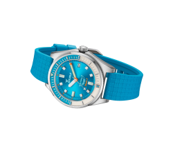 Squale Matic S Light Blue Mosaic Rubber – Ref. MATICLBWLB.MRLB