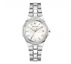 Bulova Octagon Lady Diamonds 96R255
