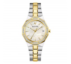 Bulova Octagon Lady Diamonds 98R299