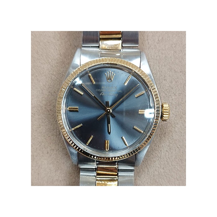 Rolex Oyster Perpetual Air-King – Ref. 5501 (Acciaio e Oro, Quadrante Grigio Raro, 1981)