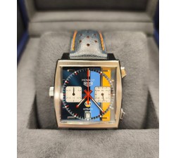 TAG Heuer Monaco Calibre 11 Gulf Special Edition Steve McQueen Ref. CAW211R.FC6401 – Orologio Usato