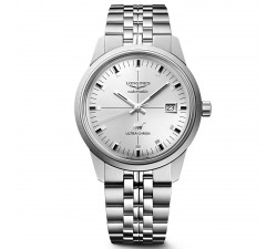Longines Ultra-Chron 40 mm quadrante argento