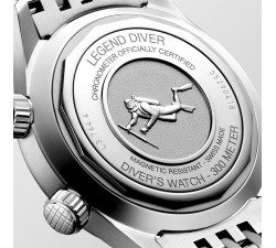 Longines Legend Diver 39mm Bianco - Ref. L3.764.4.16.6