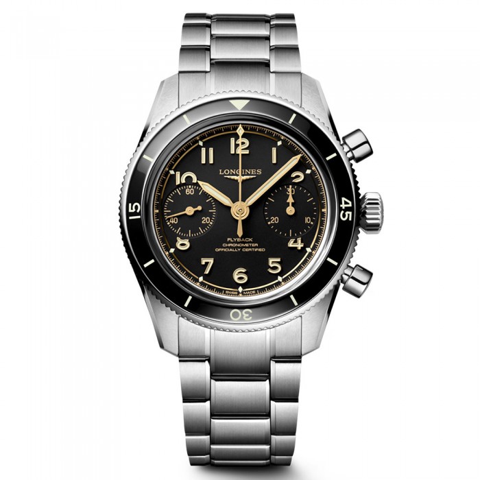 Longines Spirit Pilot Flyback 39,5 mm Ref. L3.721.4.53.6 – Cronografo Flyback