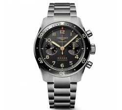 Longines Spirit Flyback Titanium 42 mm quadrante antracite